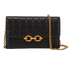 Saint Laurent Maillon Wallet On Chain, &pound;550, Handbags, Black, Leather, Front view